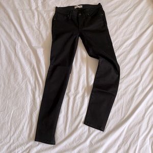 Never worn Madewell 8” skinny black jeans